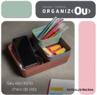 Organizador de gavetas LOGIC Medio Natural OL300NT