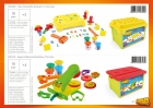 Brinquedo educativo Box Massinha de modelar ll MK300 DISMAT