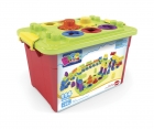 Brinquedo Super Caixa Educativa blocos de montar MK328 DISMAT