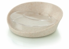 Conjunto banheiro lavabo marfim kit 4 peças ECO cbv505ma OU
