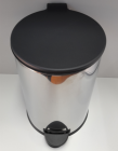 LIXEIRA PEDAL AÇO INOX 12 LITROS 20012/05