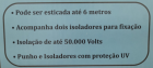 PORTEIRA COMPLETA PARA CERCA ELETRICA 6 MTS ZEBU 1070-7