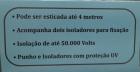 PORTEIRA COMPLETA PARA CERCA ELETRICA ZEBU 4 MTS ZEBU 59-0