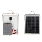 ELETRIFICADOR CERCA ELETRICA RURAL SOLAR ZEBU ZS80I 