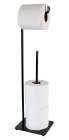 Suporte para Papel Higiênico de Chão - Preto FoscoCod.2373PT
