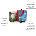 Eletrificador rural ZK300 Zebu Cercas 220V 200km fio cerca