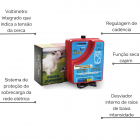 Eletrificador rural ZK300 Zebu Cercas 220V 200km fio cerca