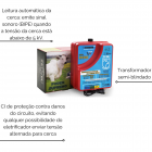Eletrificador rural ZK300 Zebu Cercas 220V 200km fio cerca