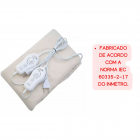 Lençol térmico elétrico king size 127v Sulterm certificado INMETRO unico garantia 3 anos