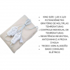 Lençol térmico elétrico king size 127v Sulterm certificado INMETRO unico garantia 3 anos
