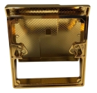 Acabamento Válvula Descarga Dourado Ouro