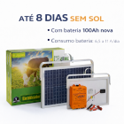 ELETRIFICADOR DE CERCA EL&Eacute;TRICA SOLAR ZEBU ZS120i 120KM CHOQUE