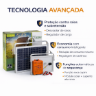ELETRIFICADOR DE CERCA EL&Eacute;TRICA SOLAR ZEBU ZS120i 120KM CHOQUE