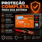CARREGADOR DE BATERIA CB10i ZEBU INTELIGENTE 