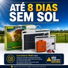 ELETRIFICADOR DE CERCA EL&Eacute;TRICA SOLAR ZEBU ZS120i 120KM CHOQUE