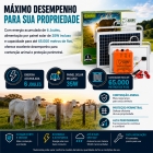 ELETRIFICADOR DE CERCA EL&Eacute;TRICA SOLAR ZEBU ZS120i 120KM CHOQUE