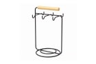 Suporte Para 6 X&iacute;caras De Caf&eacute; Future Dolce Vita Preto Fosco